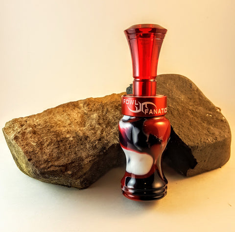 Red, White & Black Duck Call