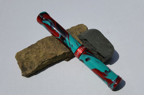 Turquoise, Red & Black Grunt Call