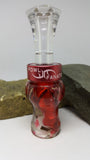 Red Fade To Clear Grass Duck Call