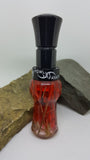 Red Fade To Clear Grass Goose Call