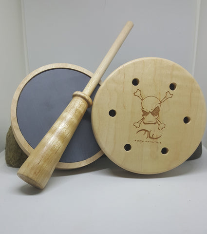 Curly Maple Turkey Pot with Maple/Hickory Striker