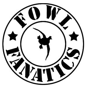 Fowl Fanatics Round Decal